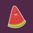 Watermelon Slices Pop Stickers