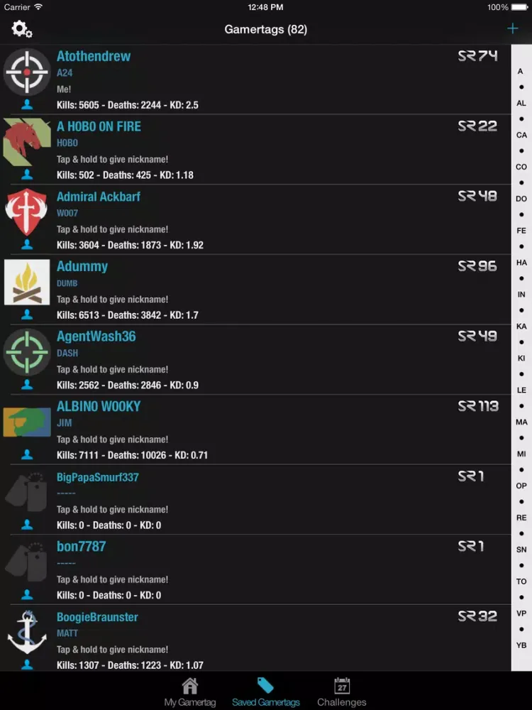 تصاویر Infinity: Stat Tracker for Halo 4 iPad 