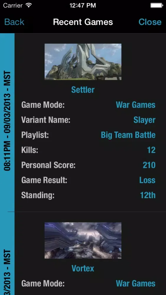 تصاویر Infinity: Stat Tracker for Halo 4