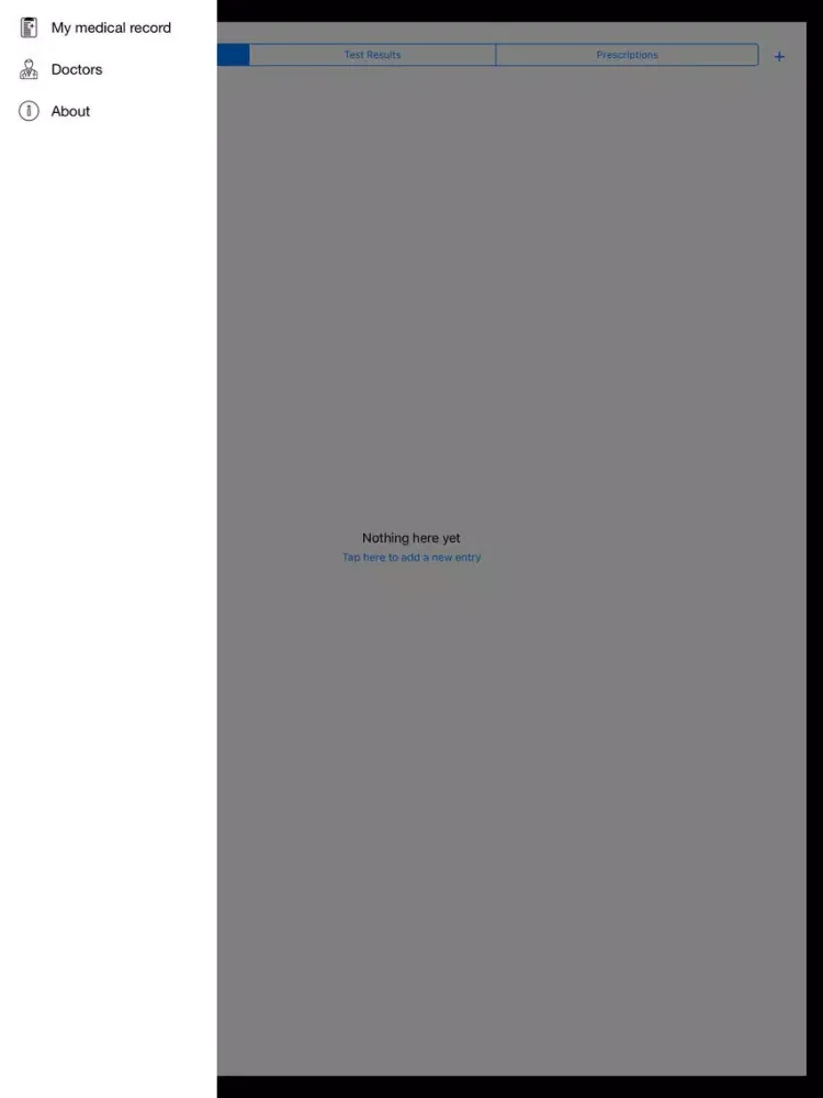 Capturas de pantalla de Electronic Medical Record - keep all your medical information including test results and prescriptions in one place iPad 