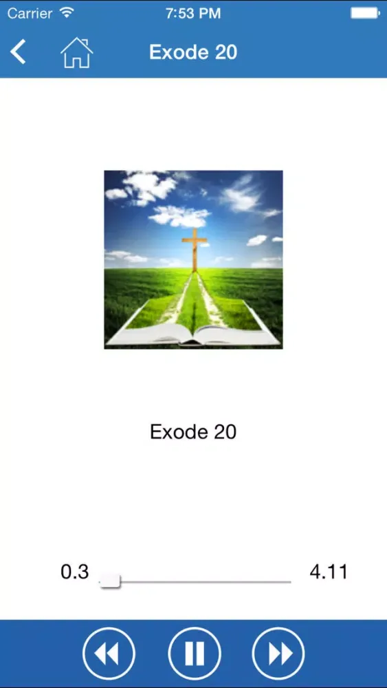 Audio Bible in French (La Sainte Bible en Français par Louis Segond) स्क्रीनशॉट