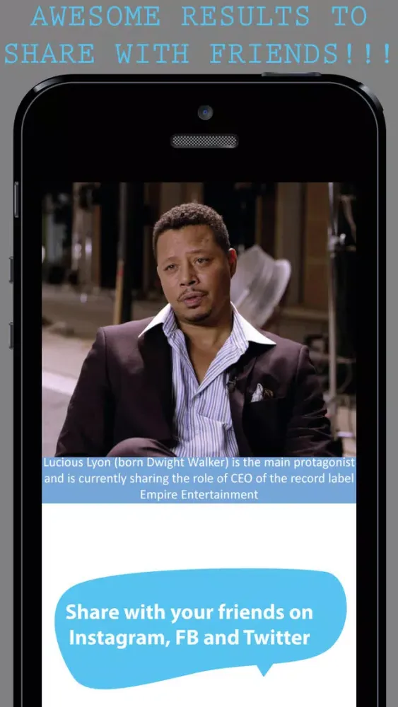 Tangkapan skrin Quiz for Empire TV Show fans