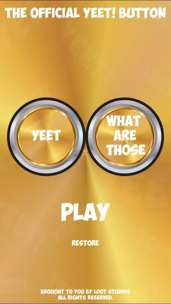 Official YEET Button-What Are Those スクリーンショット