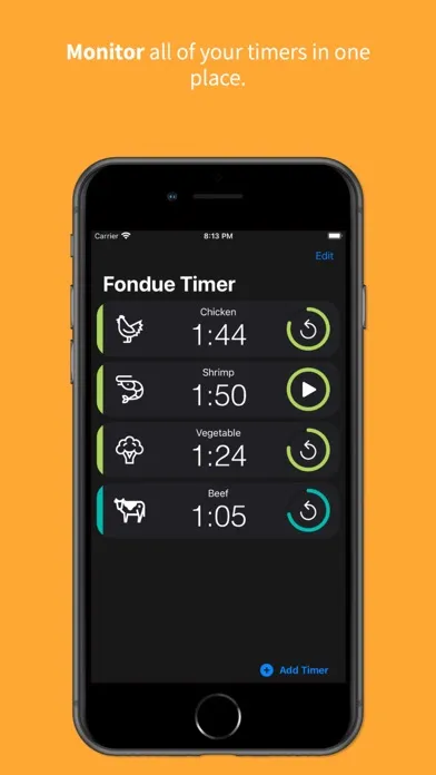 The Fondue Timer 스크린샷