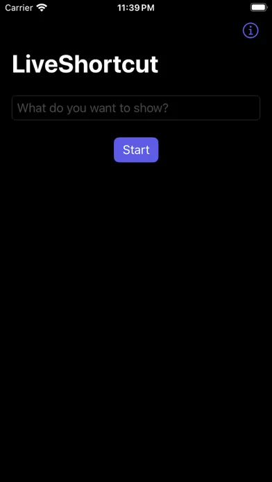 Live Shortcut স্ক্রিনশট