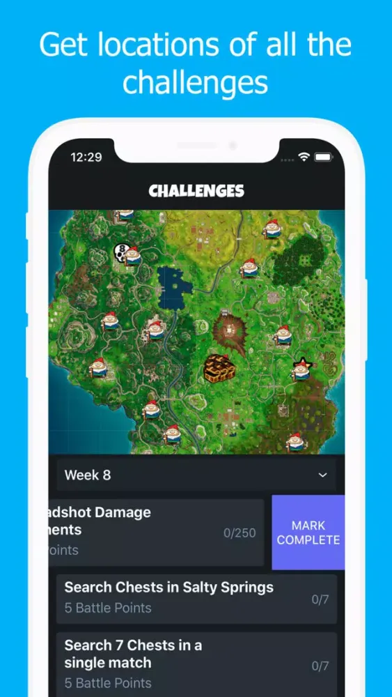Capturas de tela do Looty Llama Guide For Fortnite