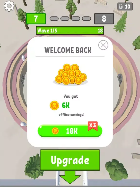 Idle Clash 3D iPad  Ekran Görüntüleri