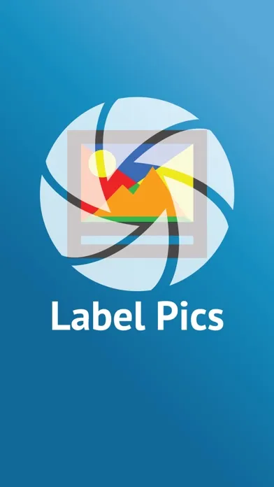 Capturas de tela do Label Pics