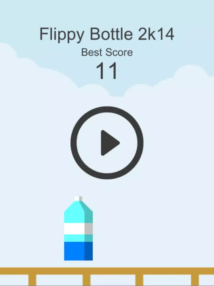 Tangkapan skrin Flippy Bottle 2k14 iPad 