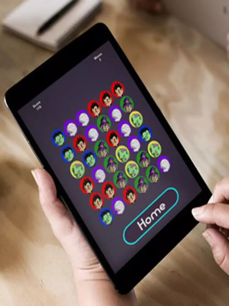 Capturas de pantalla de Halloween Monster Match: a Spooky Game of Color Connecting iPad 