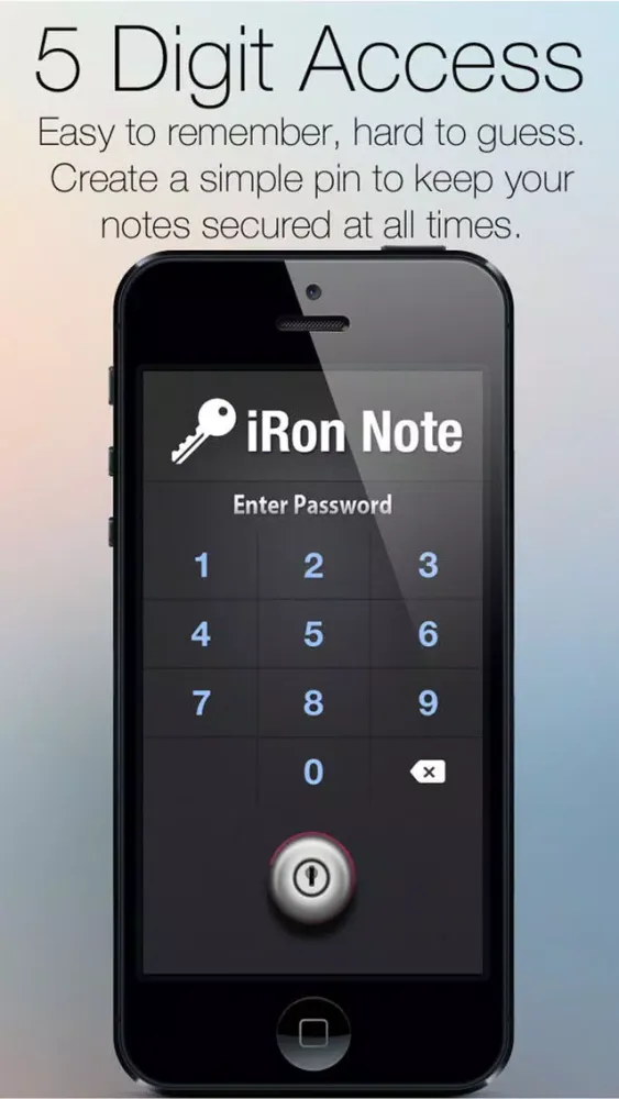 Captures d'écran de iRon Note Pro Locked Notes