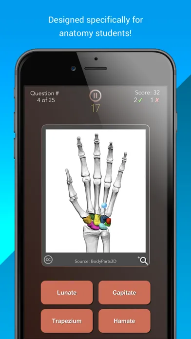 Anatomist – Anatomy Quiz Game Screenshots