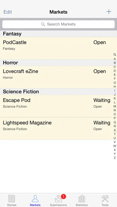 Tangkapan layar Story Tracker Lite