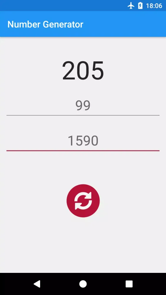 Number Generator Screenshots