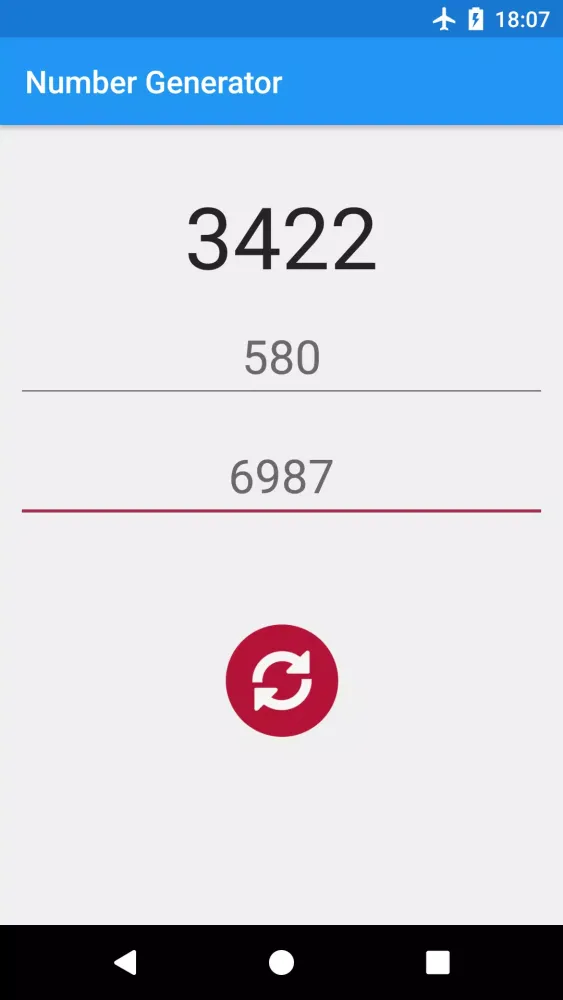 Number Generator Screenshots
