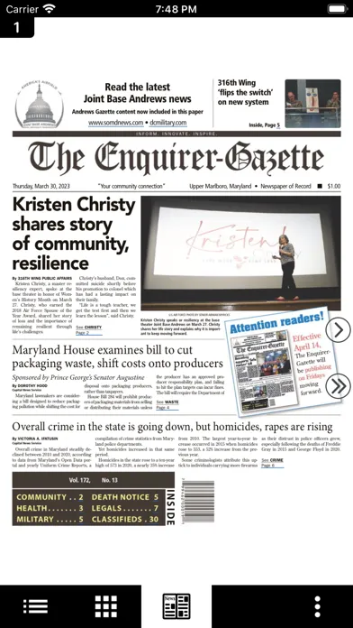 صور Enquirer Gazette