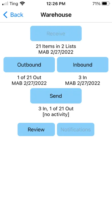 ภาพหน้าจอของ ASI Mobile X
