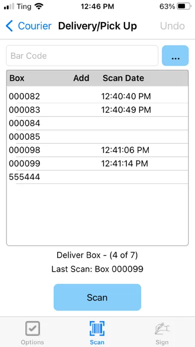 ภาพหน้าจอของ ASI Mobile X