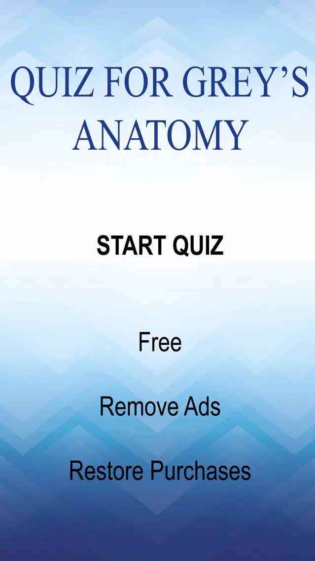 Tangkapan layar Personality Quiz for Grey's Anatomy
