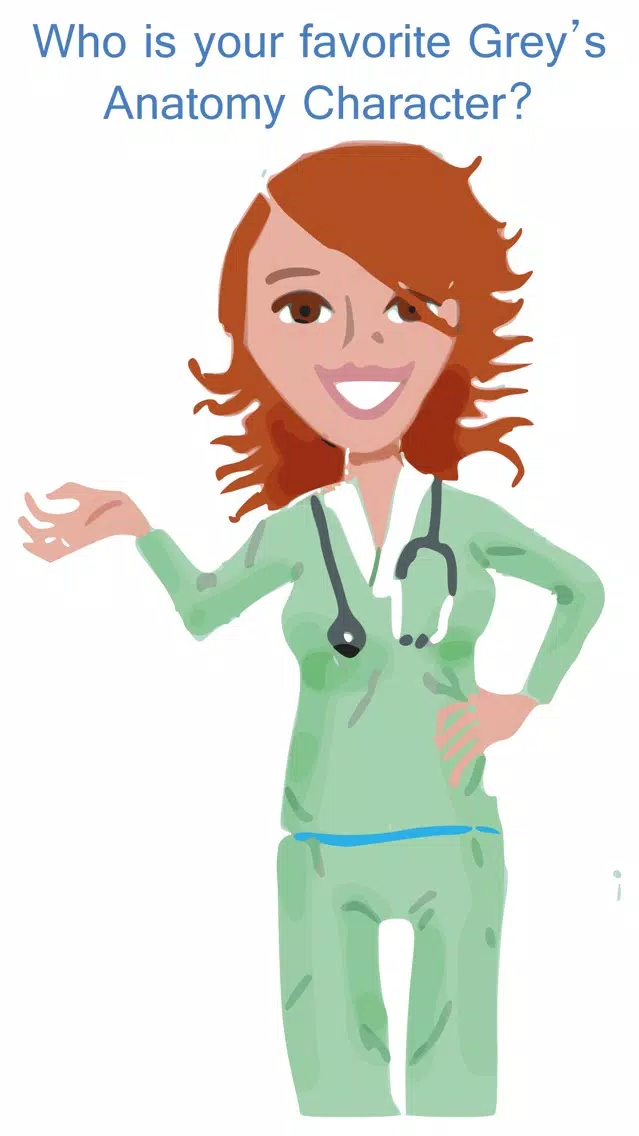 Tangkapan layar Personality Quiz for Grey's Anatomy