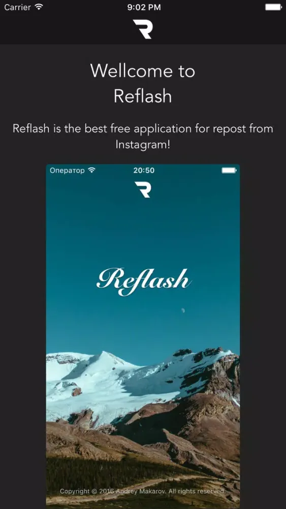 Reflash for Instagram سکرین شاٹس