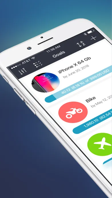 Capturas de tela do Money Goals: Savings Box