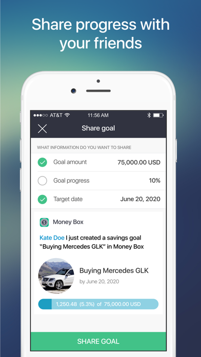 Money Goals: Savings Box Screenshots