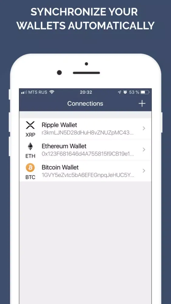 Crypto Box: Bitcoin Tracker Screenshots
