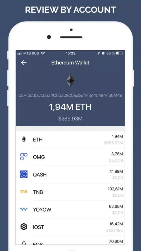 Crypto Box: Bitcoin Tracker Screenshots
