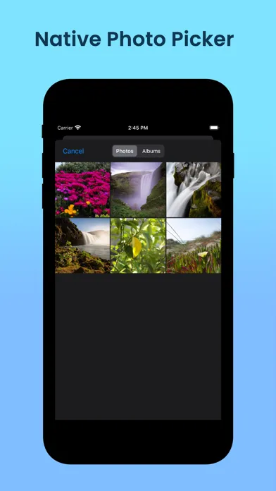 Capturas de tela do Simple Border - No Crop Resize