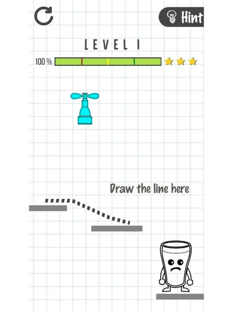 Tangkapan skrin Happy Water Glass: Puzzle Game iPad 