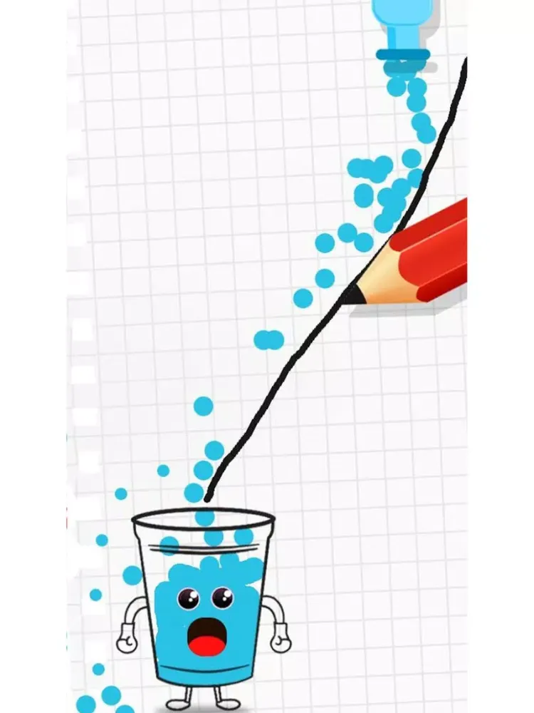 Tangkapan skrin Happy Water Glass: Puzzle Game iPad 