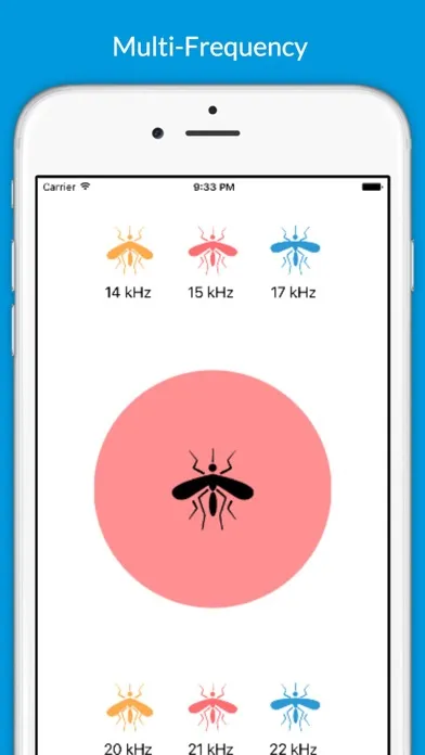 Capturas de tela do Anti Mosquito - multi-frequency sonic repeller