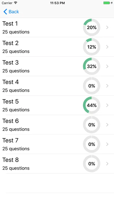 ภาพหน้าจอของ Ontario G1 Driving Theory Test Free