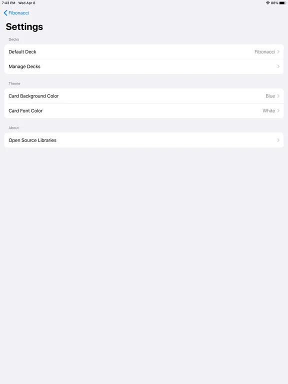 Planning Cards iPad 應用截圖