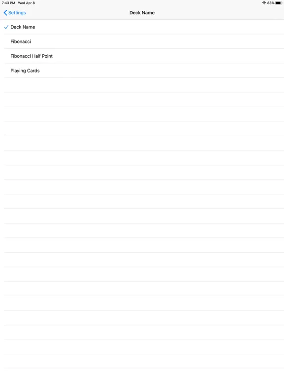Planning Cards iPad 應用截圖