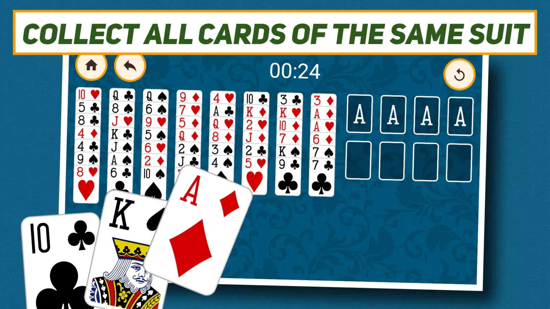 Capturas de pantalla de FreeCell