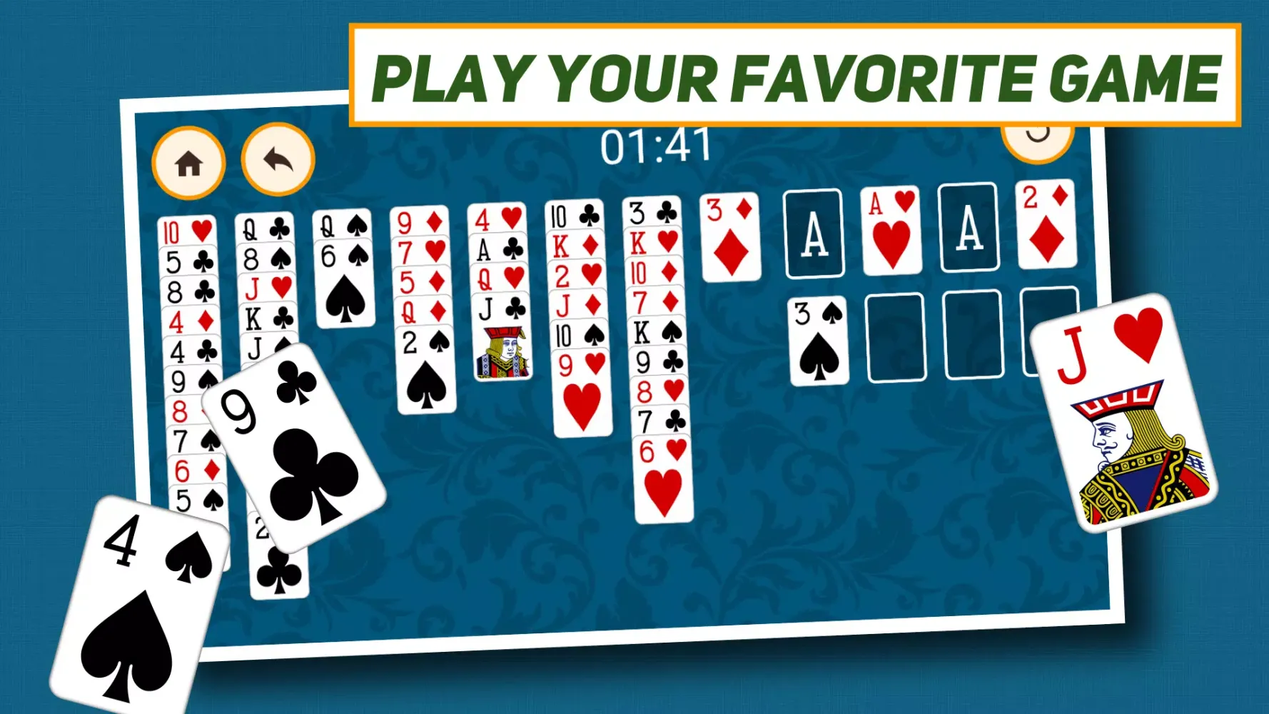 Capturas de pantalla de FreeCell