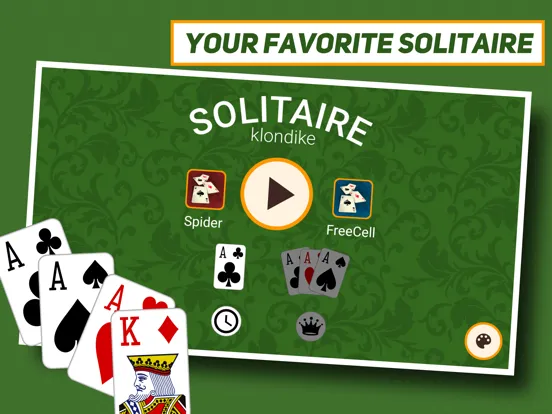 Скриншоты Solitaire: Classic & Klondike iPad 