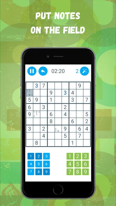 Tangkapan layar Sudoku: Train your brain