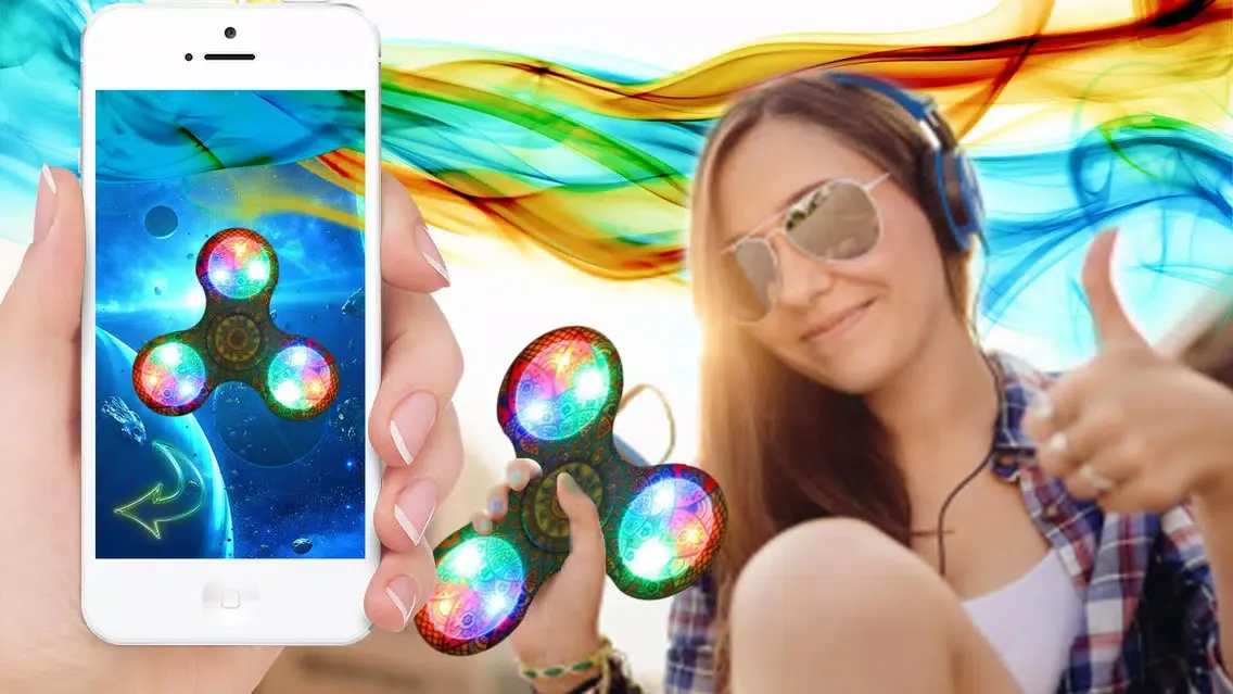 Spinner Neon Simulator スクリーンショット