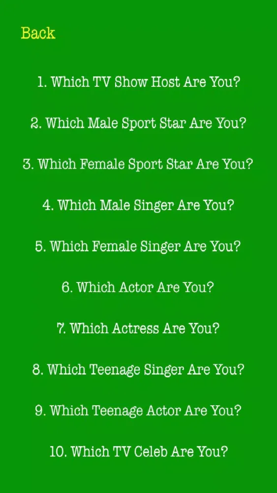 Which Famed and Classy Celeb You Relate To? - Free Quizzes Game 스크린샷