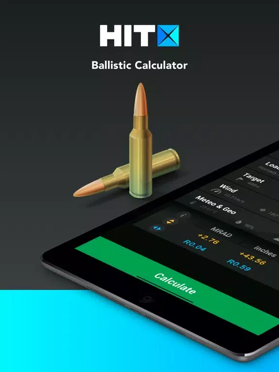 Скриншоты Ballistic Calculator HitX iPad 