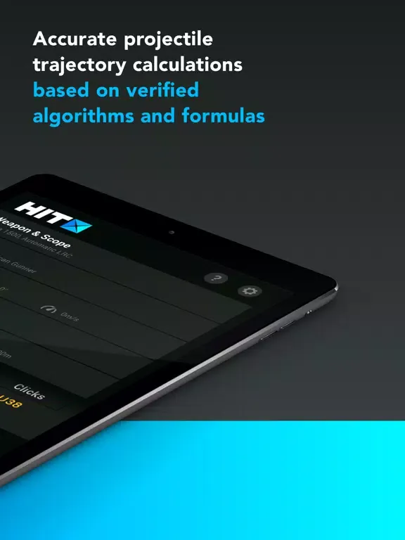 Скриншоты Ballistic Calculator HitX iPad 