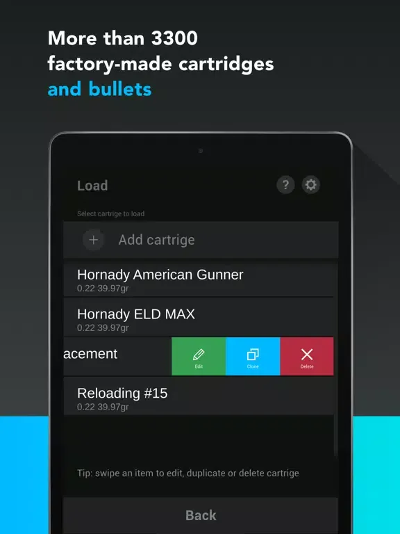 Скриншоты Ballistic Calculator HitX iPad 