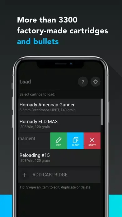 Скриншоты Ballistic Calculator HitX