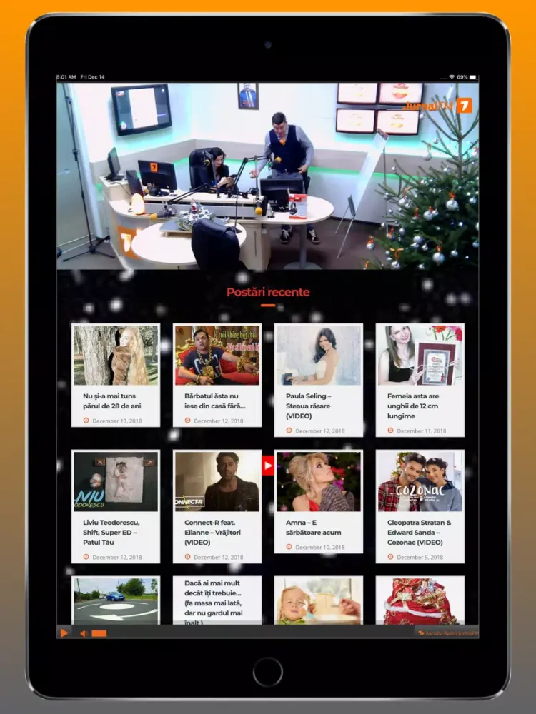 JurnalFM iPad  سکرین شاٹس