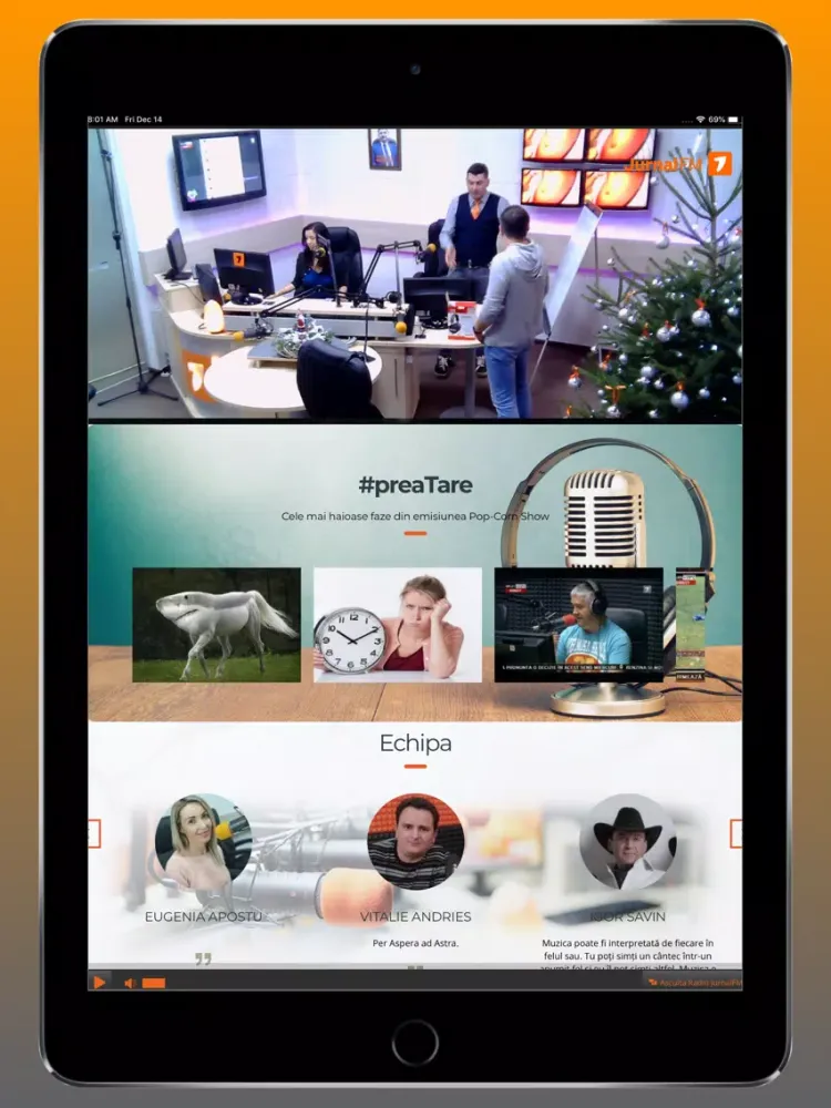 JurnalFM iPad  سکرین شاٹس