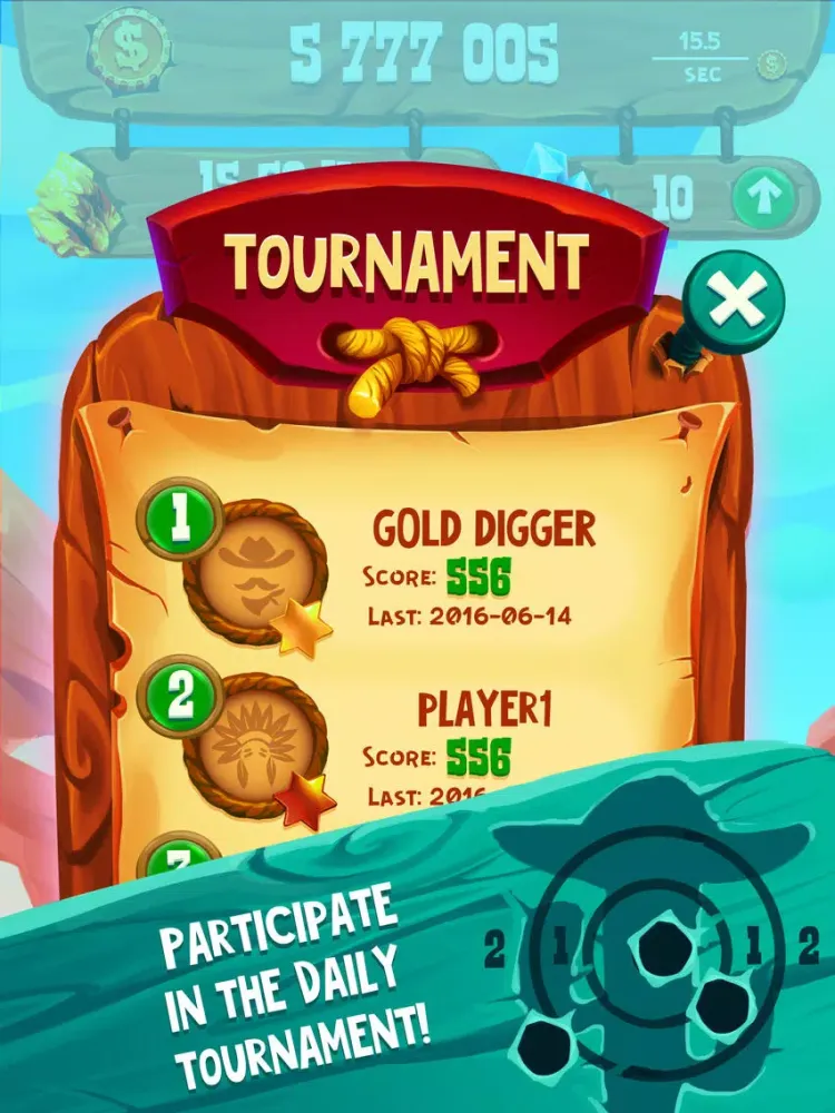 Gold Digger - the best clicker iPad  سکرین شاٹس
