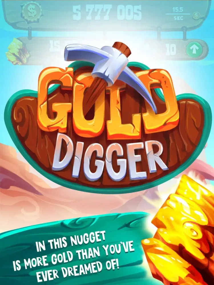 Gold Digger - the best clicker iPad  سکرین شاٹس